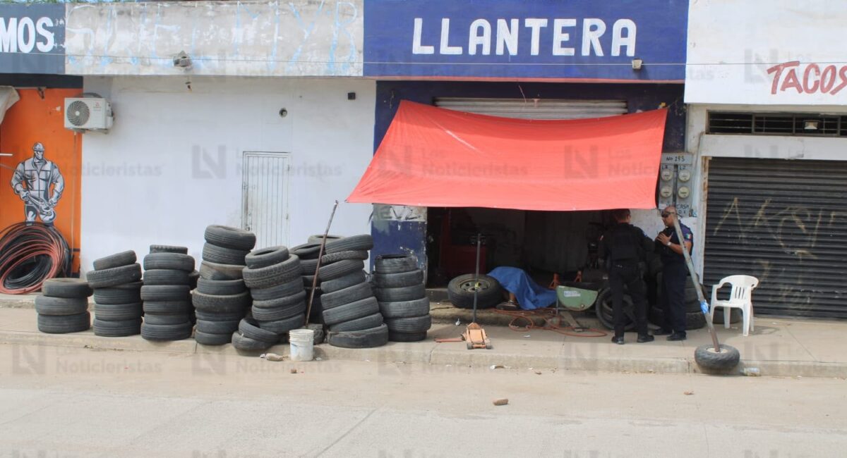 Ataque armado en llantera de Valles del Ejido deja un hombre sin vida en Mazatlán, Sinaloa