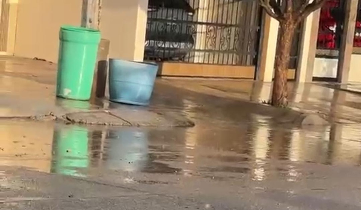 Lluvia en Guasave