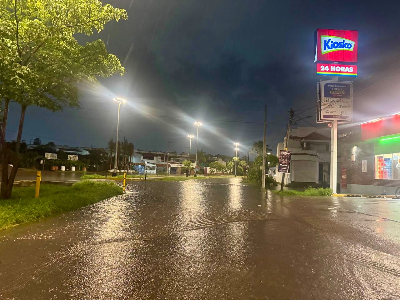 Lluvia en Mazatlán