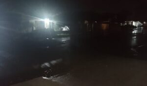 Se cumple el pronóstico: fuerte lluvia sorprende a Guasave durante la madrugada