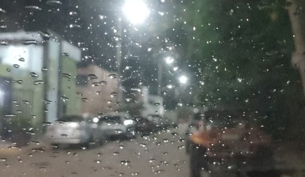 Lluvia ligera en Mazatlán