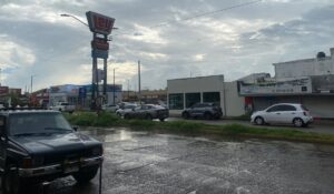 Se registran lluvias moderadas este viernes 2 de octubre en Culiacán, Sinaloa