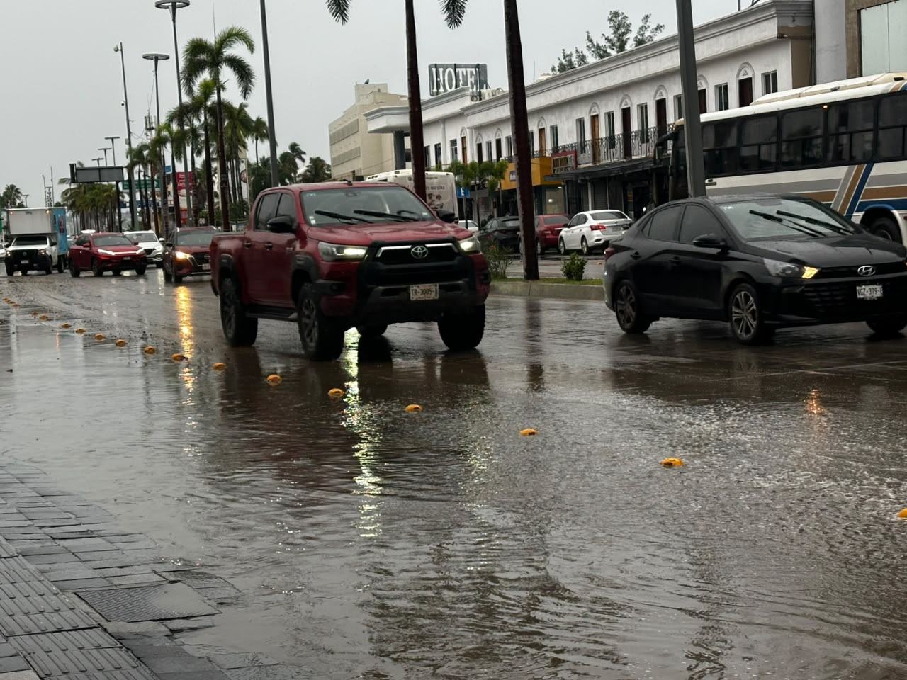 Lluvias en Mazatlán