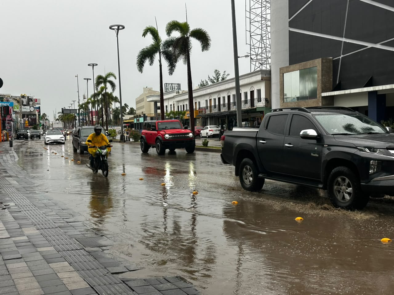 Lluvias en Mazatlán