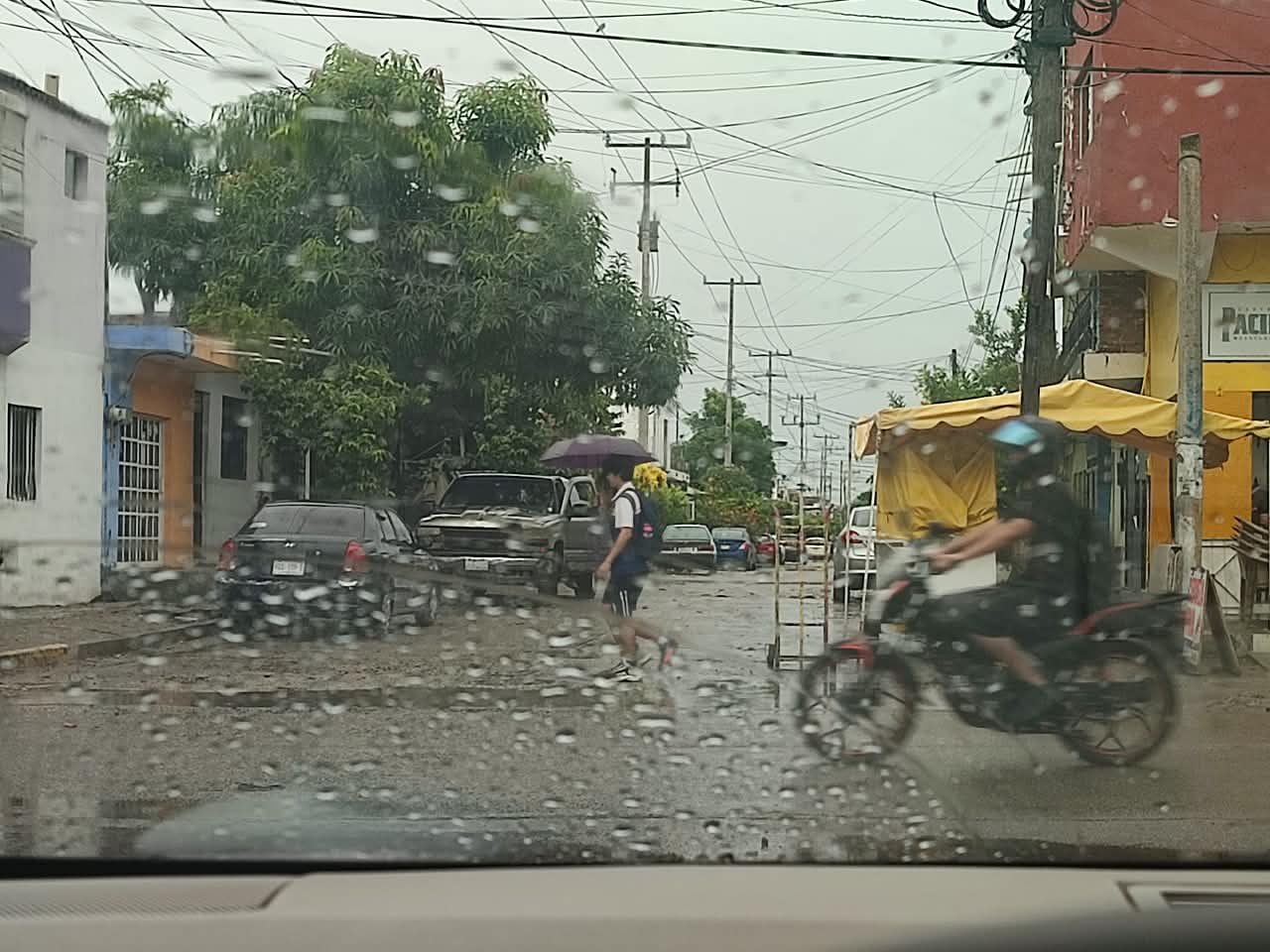 Lluvias en Mazatlán