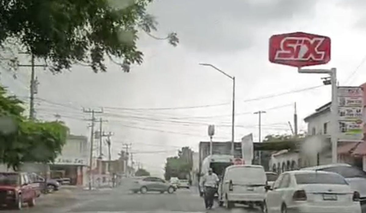 Lluvias ligeras en Guasave por "Vance"
