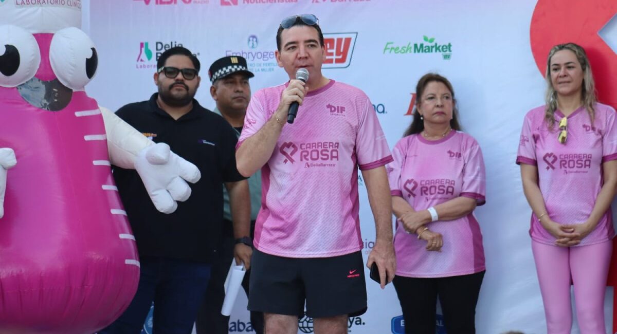 ‘Mazatlán, Sinaloa nos respondió’, Luis Alberto Díaz celebra lleno total en la Carrera Rosa Delia Barraza 2026 y llama a Culiacán a sumarse