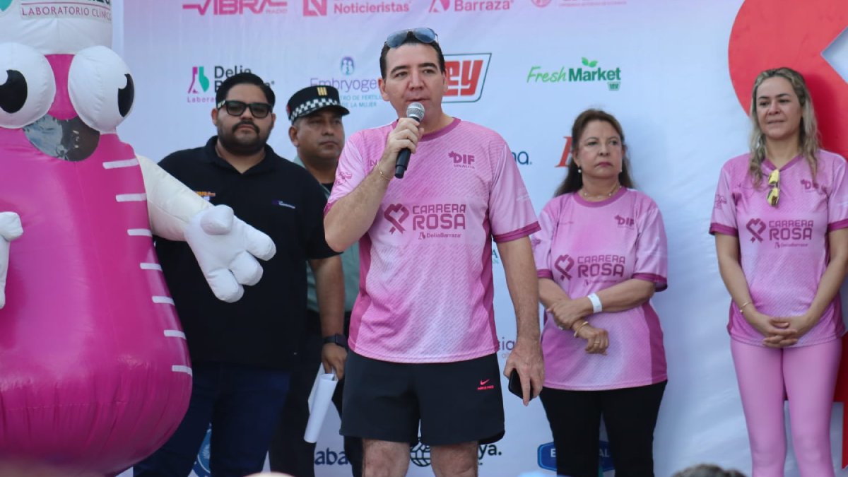 luis alberto diaz en la carrera rosa de mazatlan sinaloa