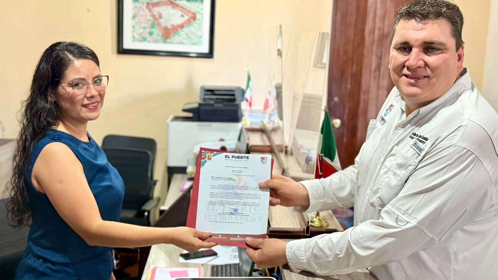 Luis Lugo presenta su renuncia como secretario del Ayuntamiento de El Fuerte