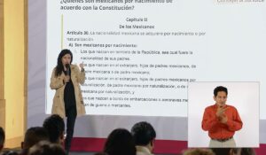 Restricción de la doble nacionalidad para candidatos, no aplicará para las elecciones del 2027: Luisa María Alcalde