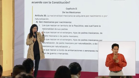 Restricción de la doble nacionalidad para candidatos, no aplicará para las elecciones del 2027: Luisa María Alcalde