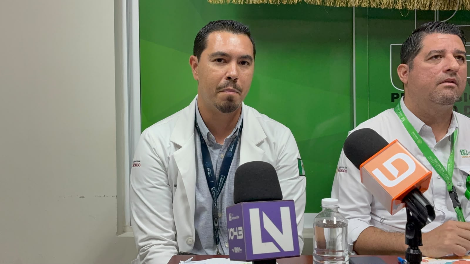 Marco Antonio López Ayala, jefe del Departamento de Salud Mental del IMSS-Bienestar de Los Mochis