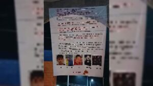 mantas con mensaje en mazatlan sin
