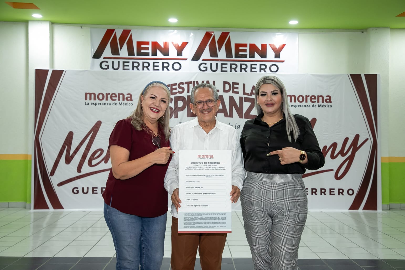 Manuel "Meny" Guerrero, diputado local de Morena en Mazatlán