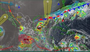 Un 90% de posibilidad de formarse el ciclón tropical ‘Simón’ en el Pacífico: Lluvias y calor este miércoles para Sinaloa