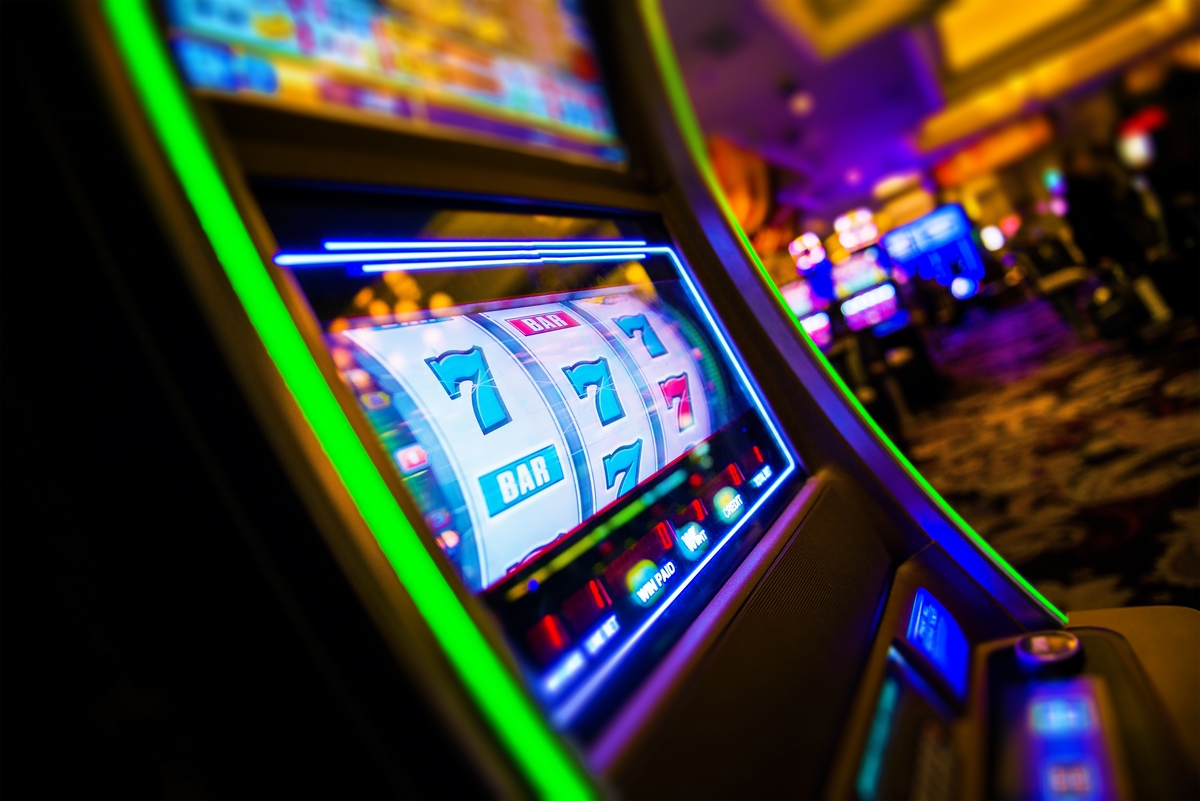 Máquinas tragamonedas en casinos