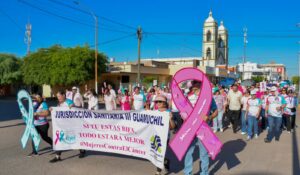 Región del Évora registra 12 muertes por cáncer de mama; marchan autoridades para promover la prevención