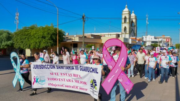 Región del Évora registra 12 muertes por cáncer de mama; marchan autoridades para promover la prevención