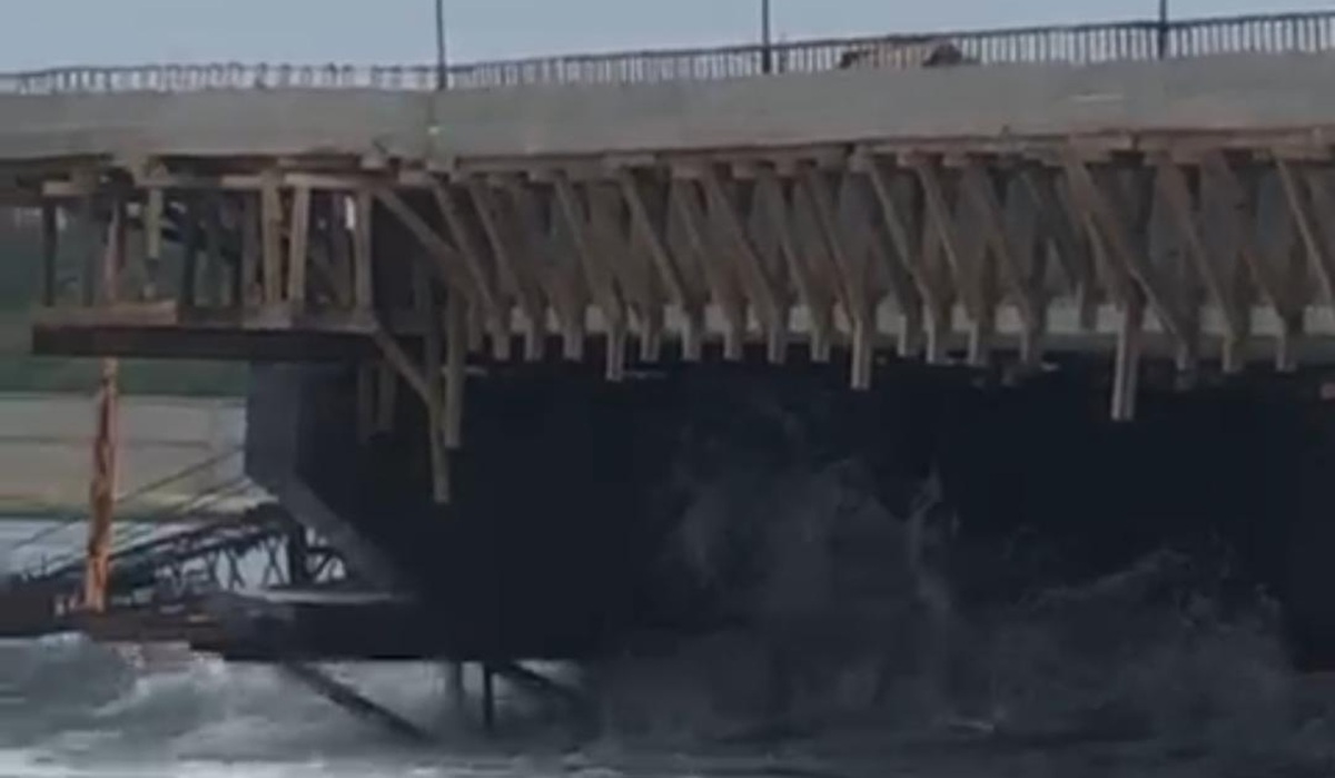 Marejada llega a construcción de puente Bellavista-Las Glorias, en Guasave