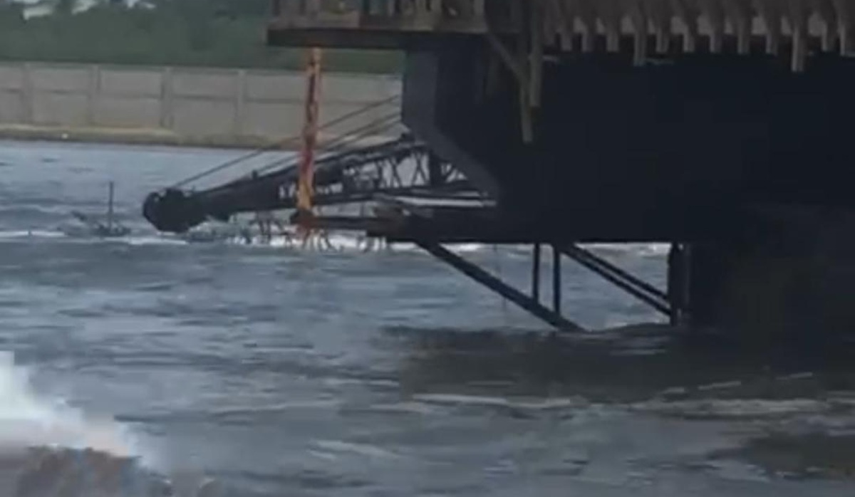 Marejada llega a construcción de puente Bellavista-Las Glorias, en Guasave