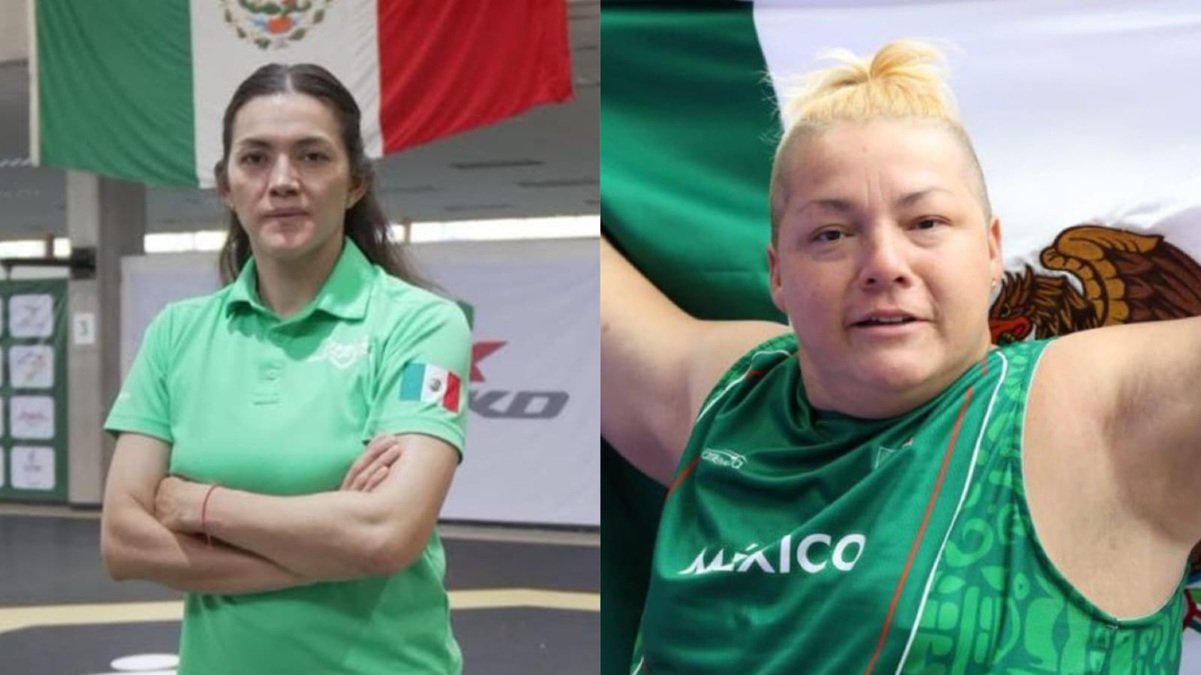 María del Rosario Espinoza y Rosa María Guerrero