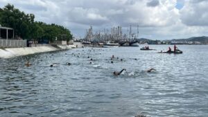 marina celebra 205 años de la armada con biatlon en mazatlan practica