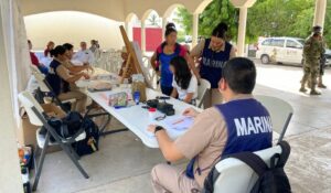 Marina recorre 13 comunidades de Sinaloa para acercar servicios de salud a familias alejadas de hospitales