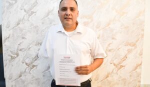 Regidor Martín Camacho se registra para buscar la Coordinación Municipal de Morena en Salvador Alvarado, Sinaloa