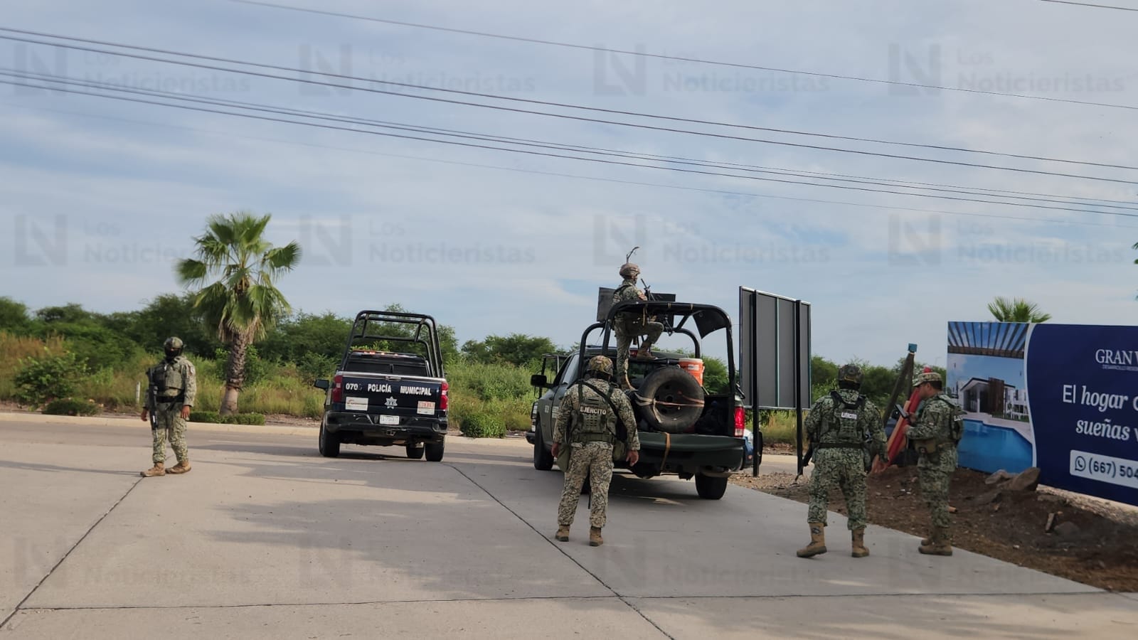 Ejecutan a dos primos frente a Residencial Villa San José, sector Valle del Agua en Culiacá