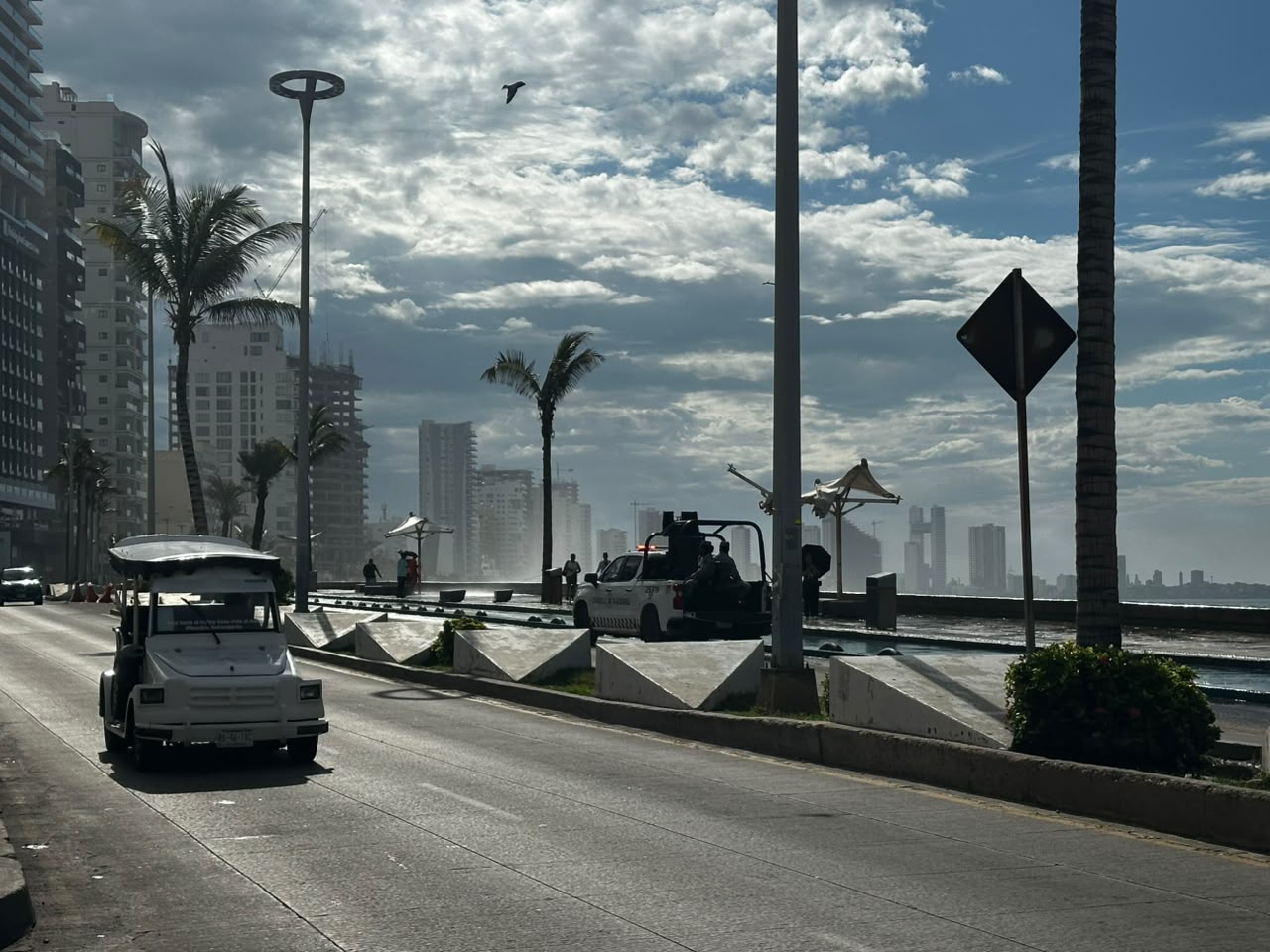 Turistas en Mazatlán