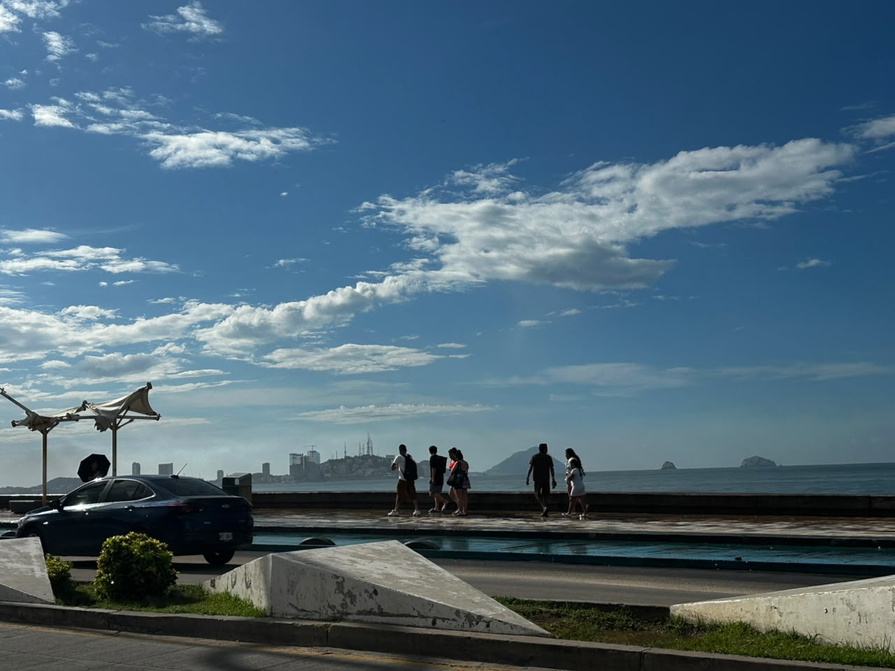 Turistas en Mazatlán