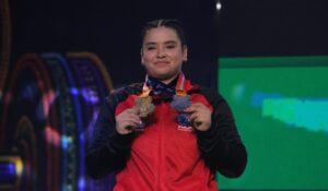 La sinaloense Melany Montes gana oro en Panamericano de Halterofilia 2026