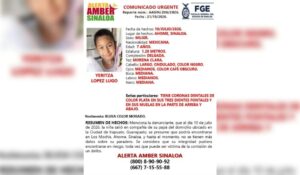 Buscan a la menor de 7 años Yaritza desaparecida en Los Mochis, Sinaloa
