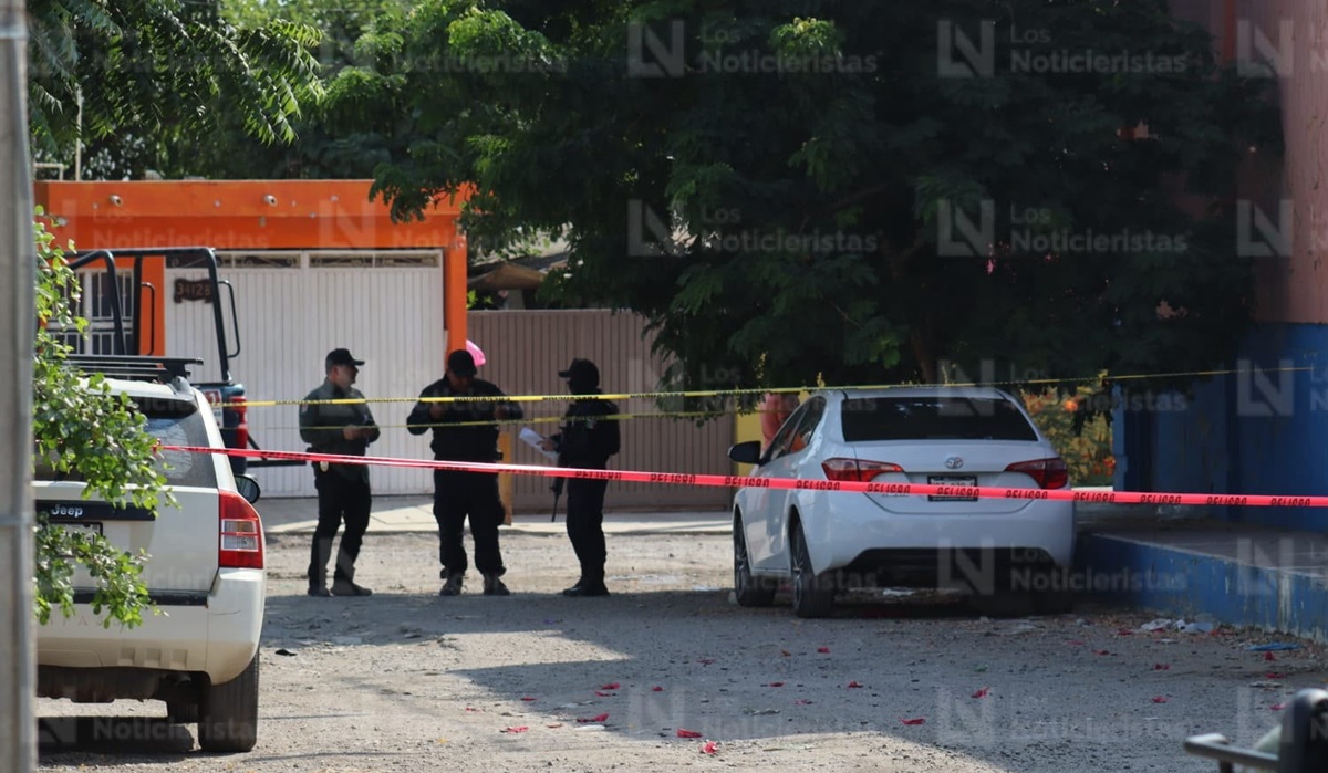 Menor lesionado por esquirlas de bala en Rincón de Urías, en Mazatlán