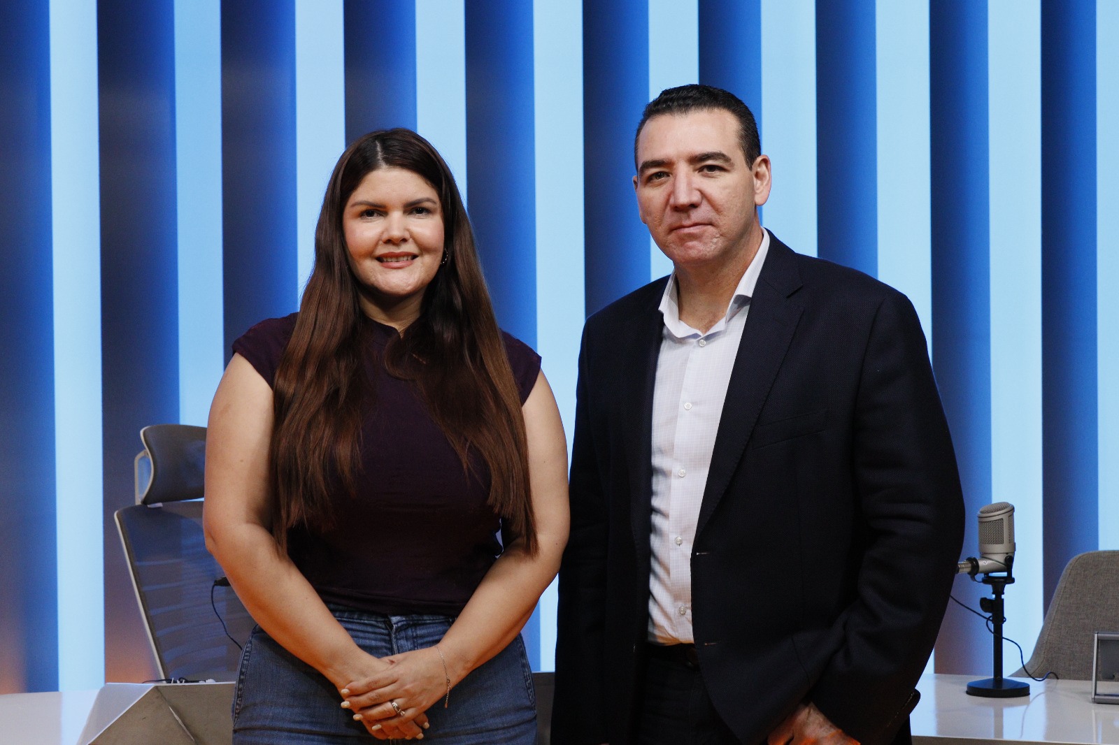 Merary Villegas y Luis Alberto Díaz