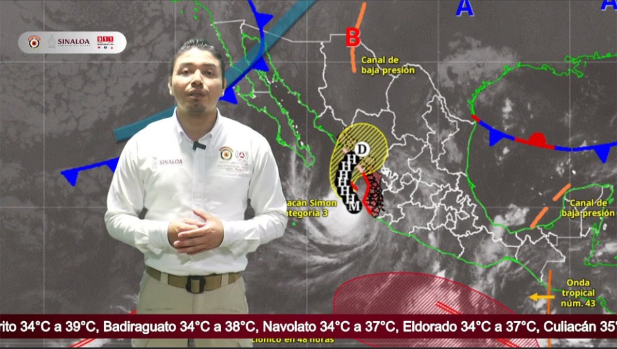 meteorologo del sistema estatal de pc juan pablo ceron
