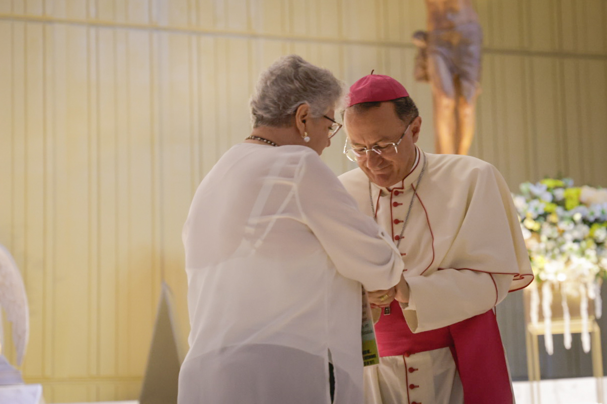 Misa en La Lomita, en Culiacán, con Joseph Spiteri, Nuncio Apostólico en México