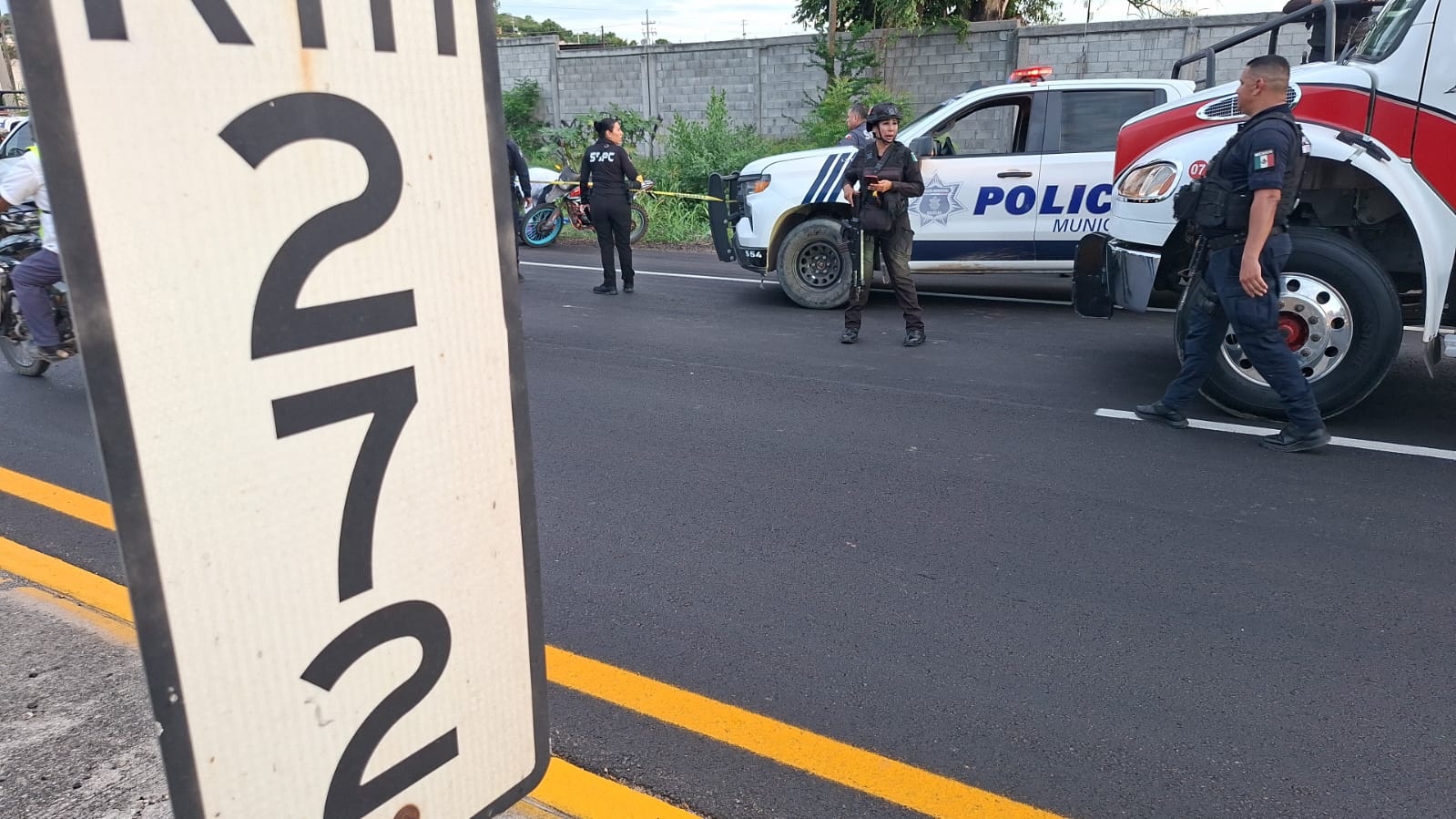 Motociclista asesinado a balazos cerca de La Urraca, Mazatlán