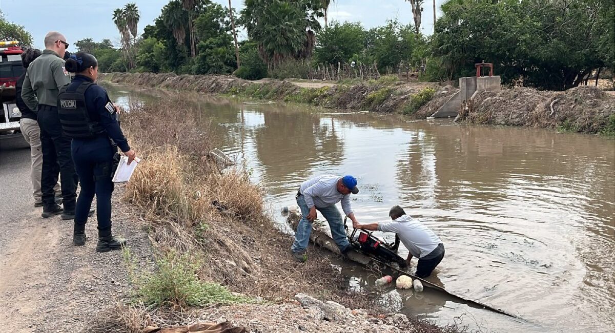 Muere Orlando tras caer con su motocicleta a un canal en Tamazula, Guasave, Sinaloa