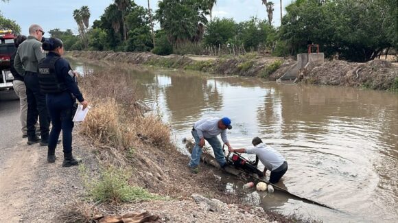 Muere Orlando tras caer con su motocicleta a un canal en Tamazula, Guasave, Sinaloa