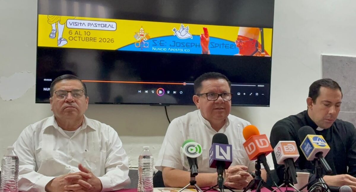 Todo listo para la visita del Nuncio Apostólico quien llevará mensaje de paz y esperanza durante visita pastoral a Sinaloa
