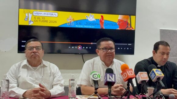 Todo listo para la visita del Nuncio Apostólico quien llevará mensaje de paz y esperanza durante visita pastoral a Sinaloa