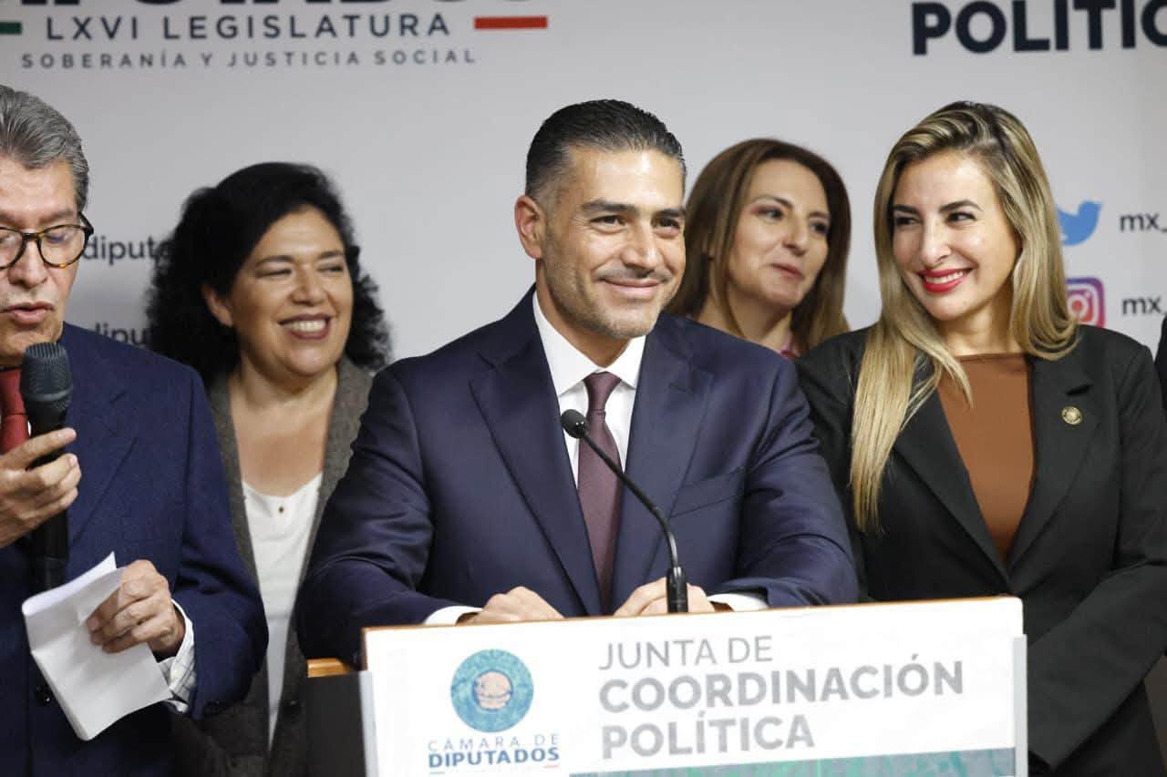 Omar García Harfuh en conferencia de prensa