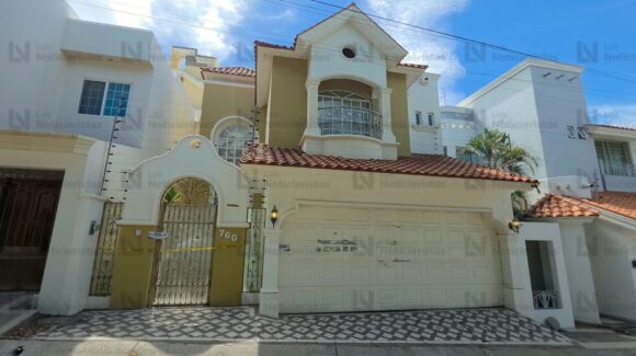 Operativo en residencia de Colinas de San Miguel, Culiacán: rescatan a una persona, aseguran armas y un vehículo