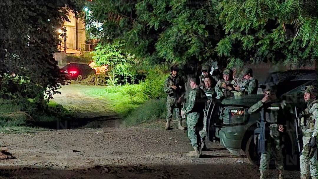 Operativo en Lomas del Ébano, en Mazatlán, tras disparos