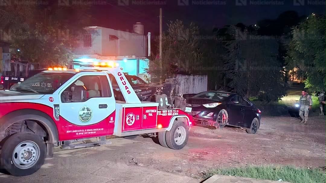 Operativo en Lomas del Ébano, en Mazatlán, tras disparos
