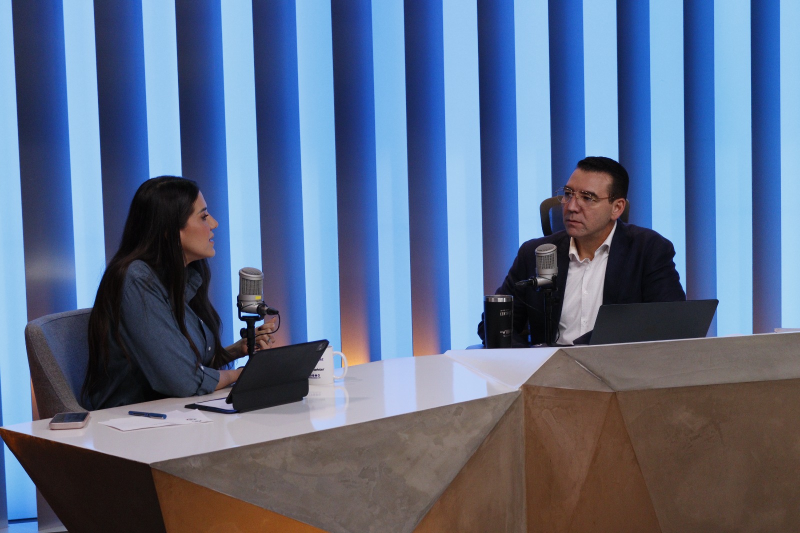 Paloma Sánchez y Luis Alberto Díaz