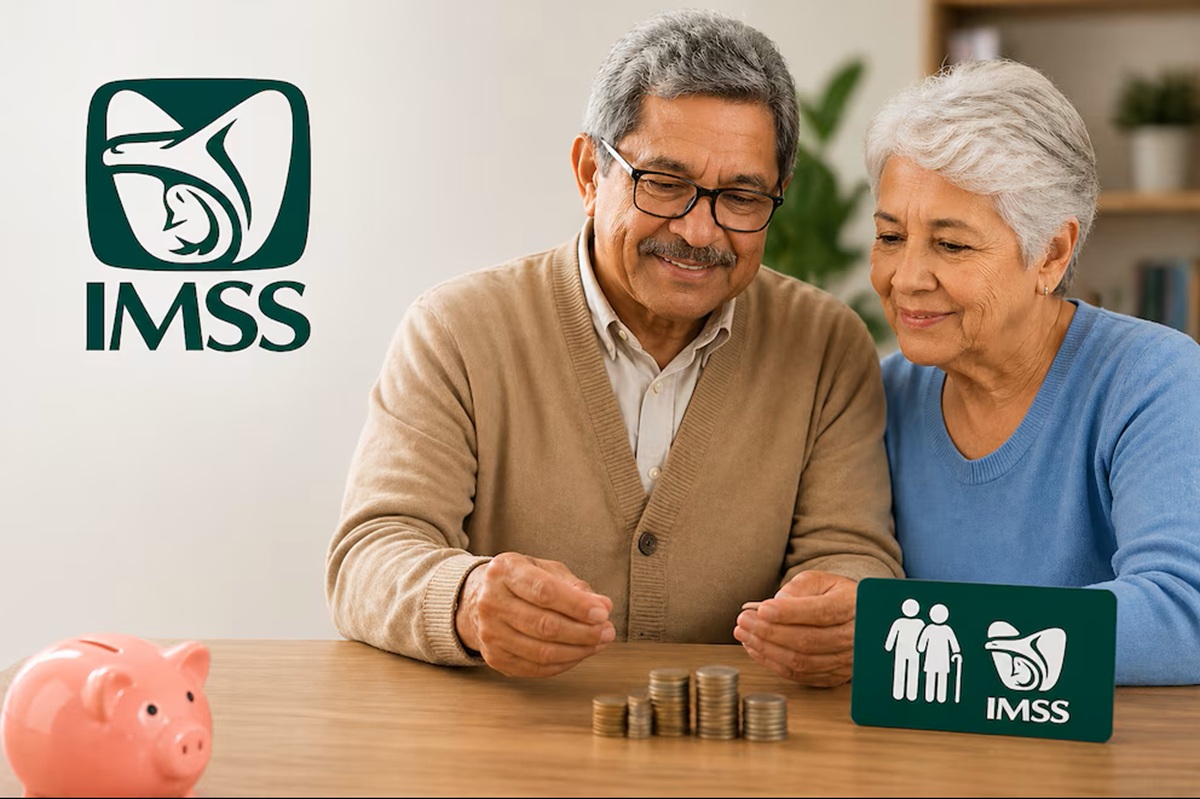 Pareja de pensionados del IMSS
