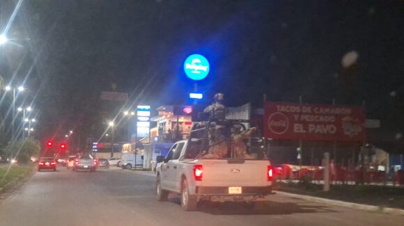 Más de una decena de unidades de la Marina realizan operativo en Guasave, Sinaloa