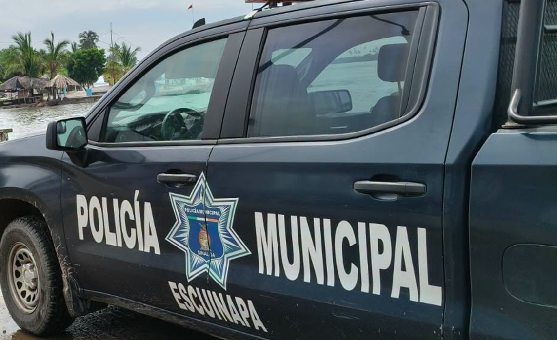 Patrulla de la Policía Municipal de Escuinapa